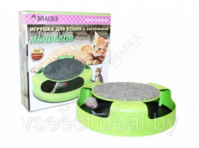 Когтеточка для кошек «Мышелов» (Feline Frenzy Cat Toy) TD 0169 - фото 6 - id-p61566365