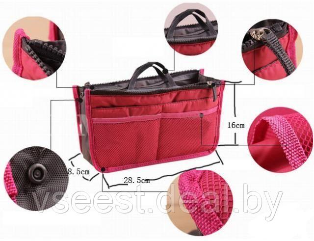 Органайзер для сумки «Сумка в сумке» красный (Organizer Dual Bag In Bag (Red)) TD 0342 - фото 8 - id-p61566401