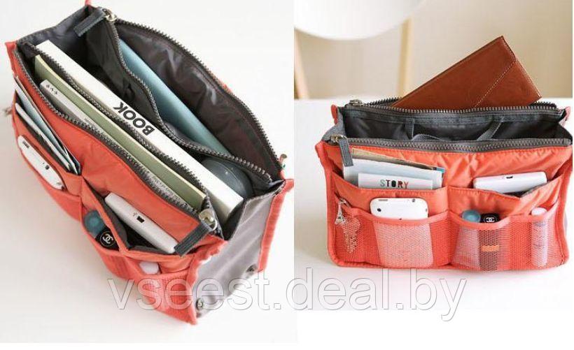 Органайзер для сумки «Сумка в сумке» красный (Organizer Dual Bag In Bag (Red)) TD 0342 - фото 10 - id-p61566401