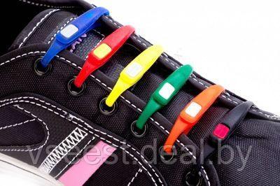 Шнурки силиконовые цветные (silicone laces) TD 0364 - фото 8 - id-p61566398