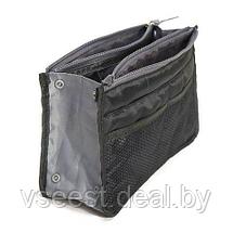 Органайзер для сумки «Сумка в сумке» серый (Dual Bag In Bag(Gray)) TD 0339, фото 3