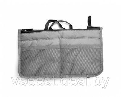 Органайзер для сумки «Сумка в сумке» серый (Dual Bag In Bag(Gray)) TD 0339 - фото 5 - id-p61566402