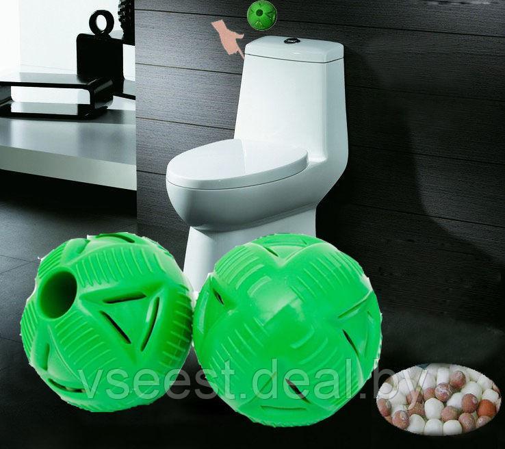 Шары магнитные для чистки туалета 2шт (WC BALL, 2pcs)TD 0363 - фото 2 - id-p61566411