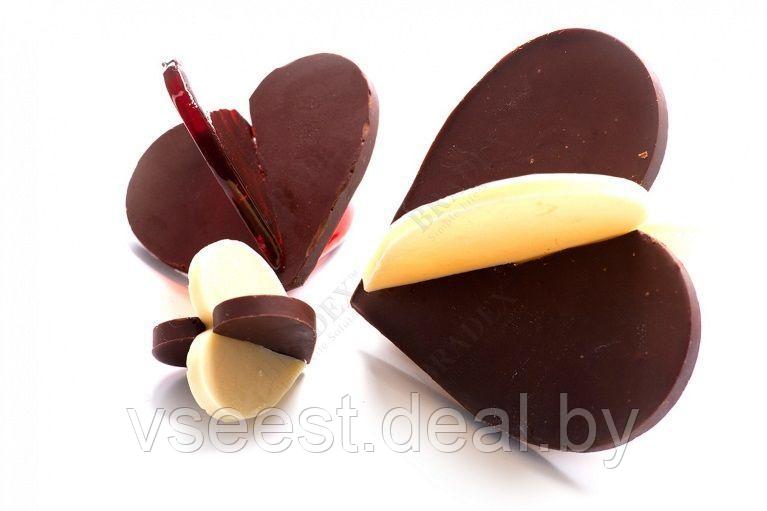 Форма силиконовая 3D Сердце (Chocolate mould TK 0159 - фото 3 - id-p61566521