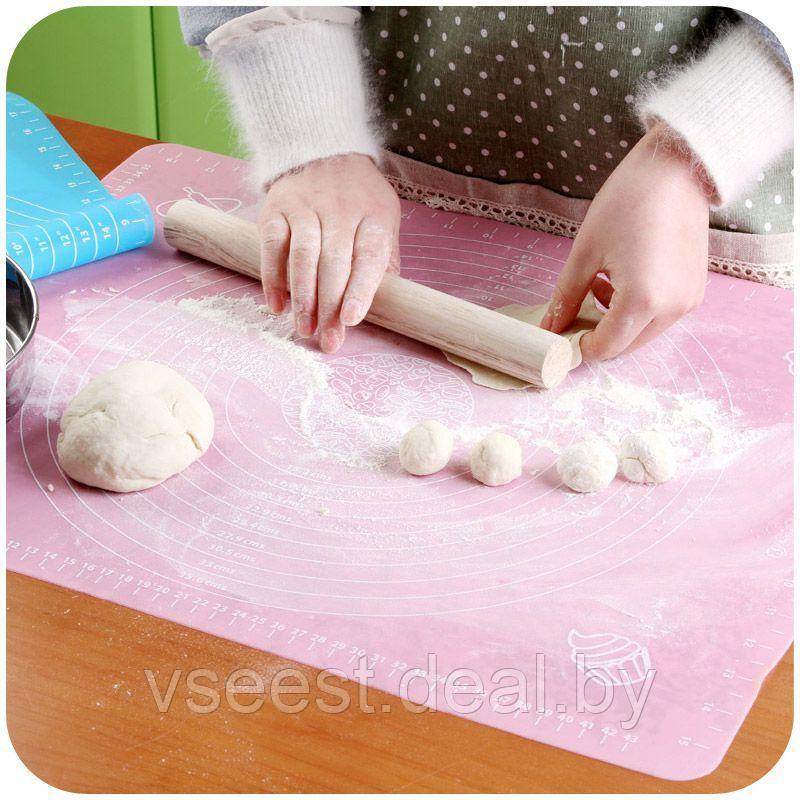 Коврик силиконовый с разметкой (Silicone rolling cut mat) TK 0190 - фото 8 - id-p61566604