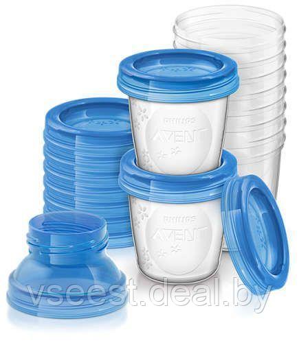 Набор контейнеров для хранения детского питания Philips Avent SCF618/10 - фото 2 - id-p61566630