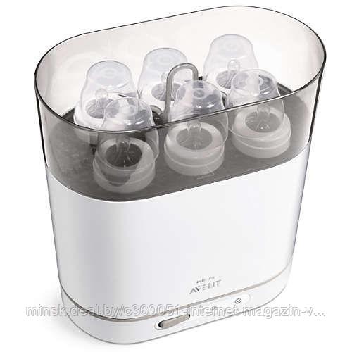 Электрический стерилизатор 4-в-1( без бутылочек) Philips Avent SCF286/03 - фото 5 - id-p61566641