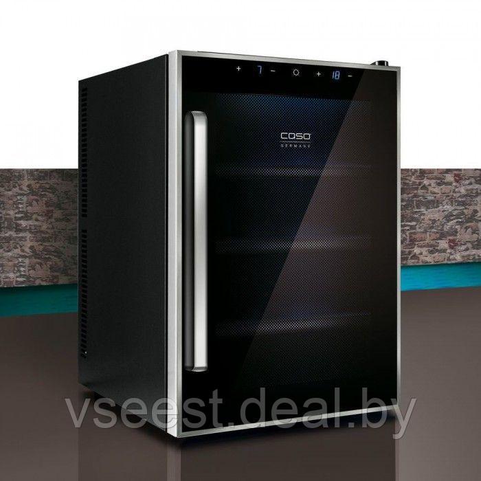 Холодильник Винный CASO WineSafe 12 black - фото 4 - id-p61566670