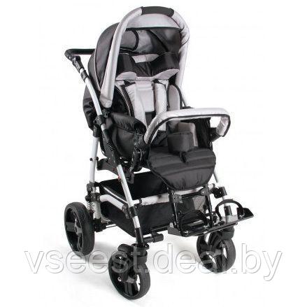 Кресло коляска Junior Plus для детей с ДЦП арт DRWG0J литые колеса - фото 2 - id-p61567189