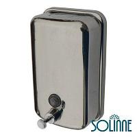 Дозатор для жидкого мыла Solinne ТМ 801 (500мл) нержавейка, глянец (fl)