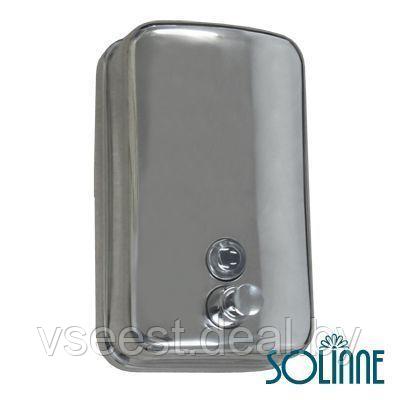 Дозатор для жидкого мыла Solinne ТМ 804 (1000мл) нержавейка, глянец (fl)