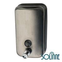 Дозатор для жидкого мыла Solinne ТМ 801 ML (500мл), нержавейка матовый (fl)