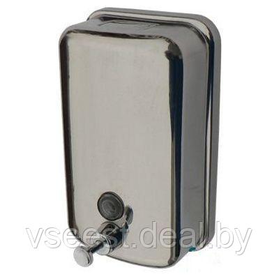 Дозатор для жидкого мыла Puff-8615 нержавейка, 1000мл (глянец) (fl)