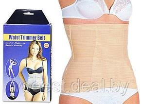 Корректирующий пояс корсет Waist Trimmer Belt (L), фото 2