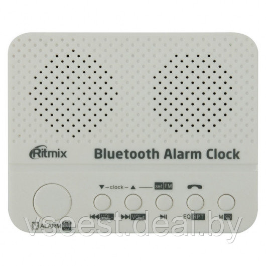 Радиочасы RITMIX RRC-818 WHITE с функцией Bluetooth (shu.ios) - фото 4 - id-p61567441