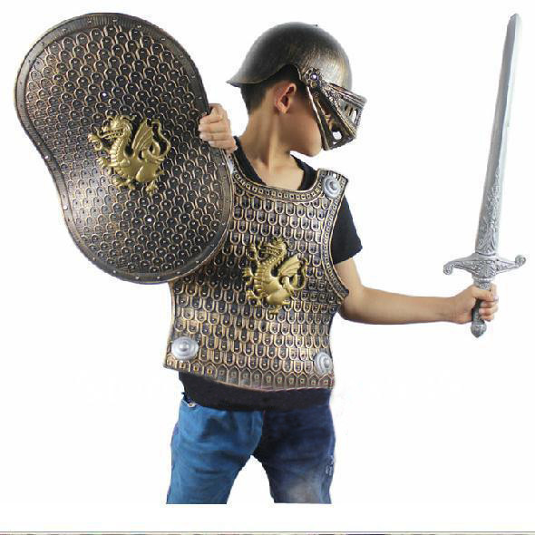 Набор оружия Рыцарь (доспехи, шлем, щит, меч) - фото 4 - id-p61624236