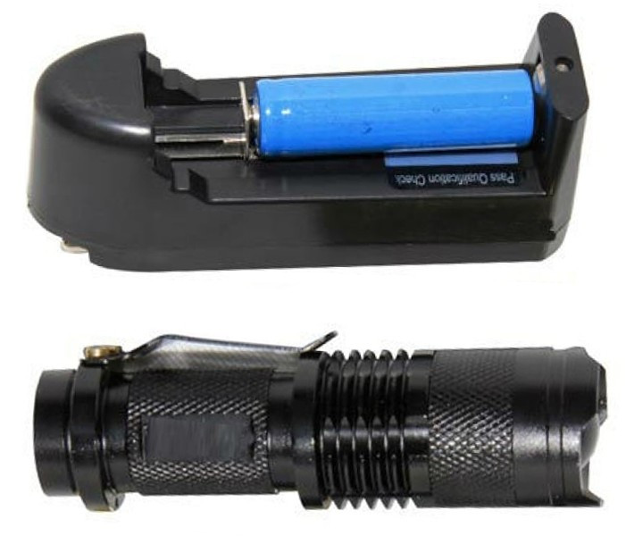 Фонарь светодиодный ручной аккумуляторный MX-8468 (1 LED) с зумом - фото 3 - id-p61625197