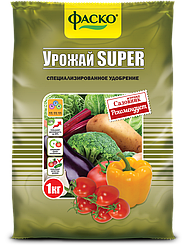 Удобрение минеральное Фаско УРОЖАЙ-SUPER 1кг.