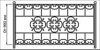Ограждения из металла для придомовой территории, парковых зон, ритуальные установка