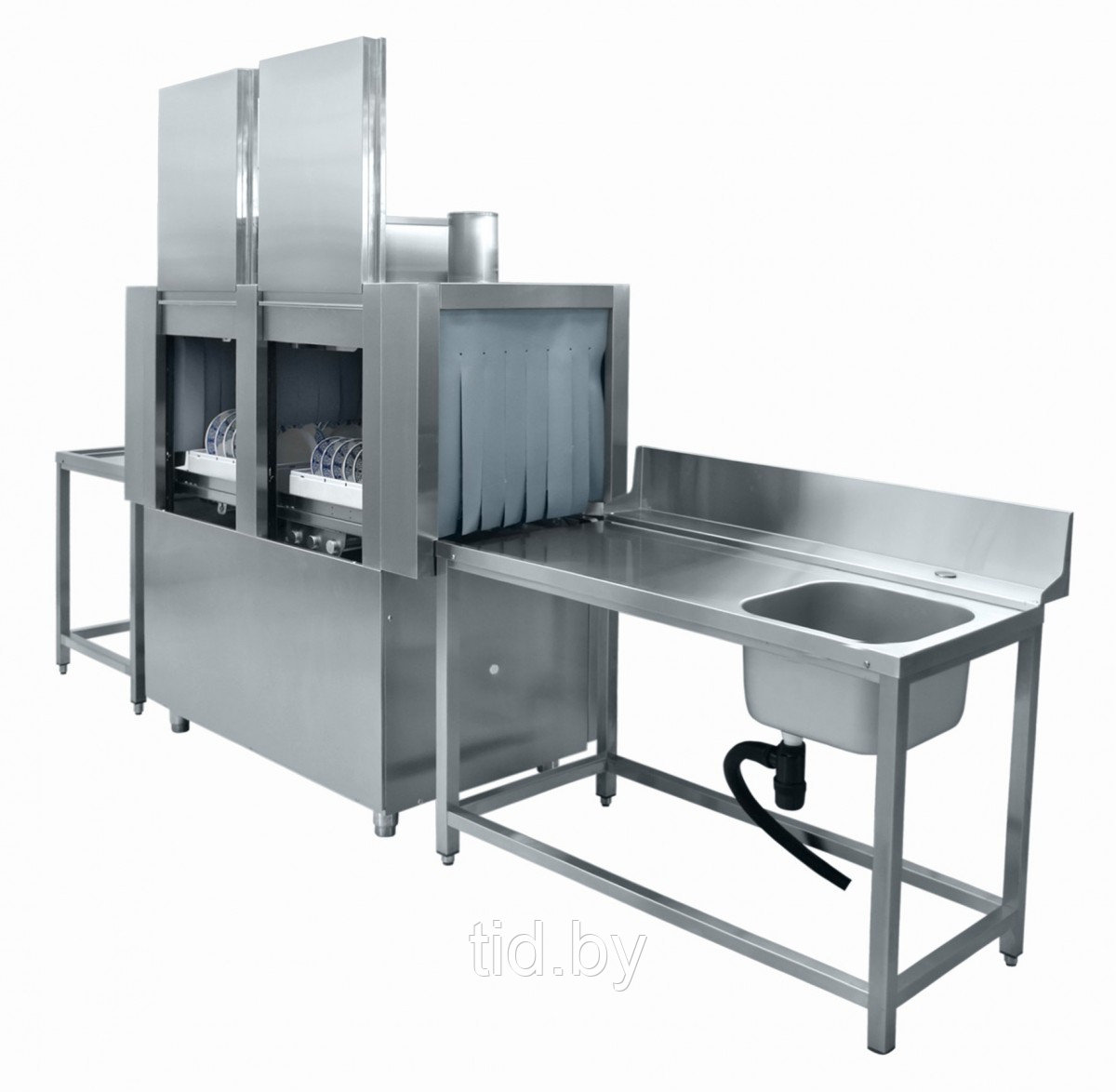 Стол предмоечный СПМП-7-4 (с душем) для туннельных посудомоечных машин МПТ - фото 2 - id-p61632495