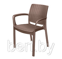 Кресло "Rodos" пластиковое для дачи, стул пластиковый elf-344