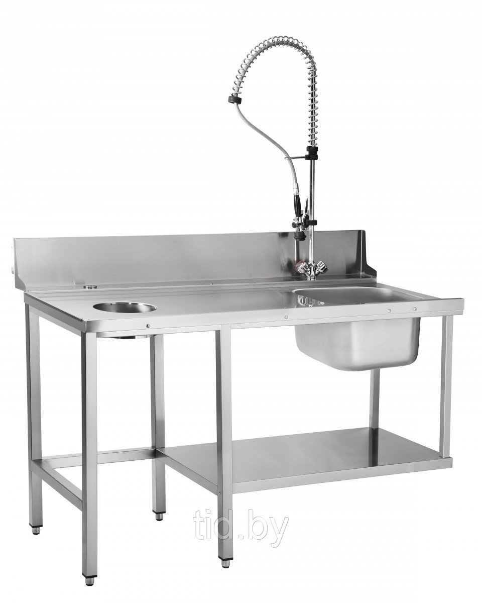 Стол предмоечный СПМП-6-5 для купольных посудомоечных машин МПК - фото 1 - id-p61632541