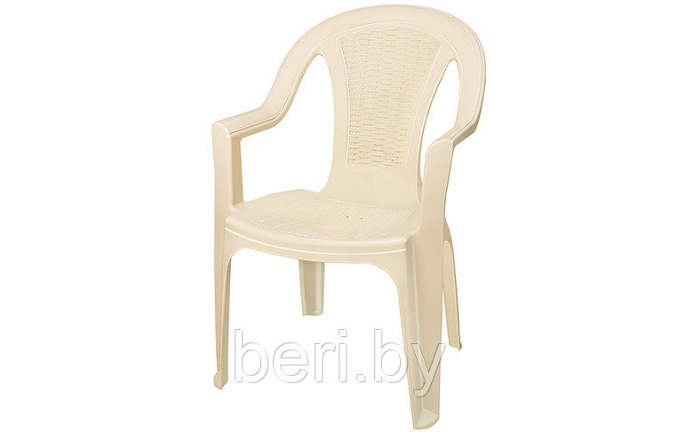 Кресло "Tropic" пластиковое для дачи, стул пластиковый elf-378