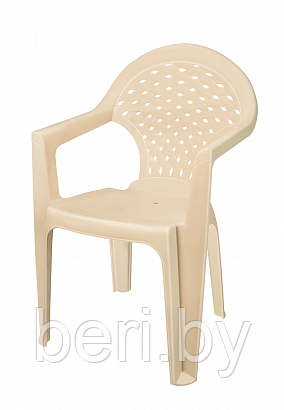 Кресло "Ривьера" пластиковое для дачи, стул пластиковый elf-179 - фото 2 - id-p61633250