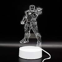 Светильник 3D Iron Man