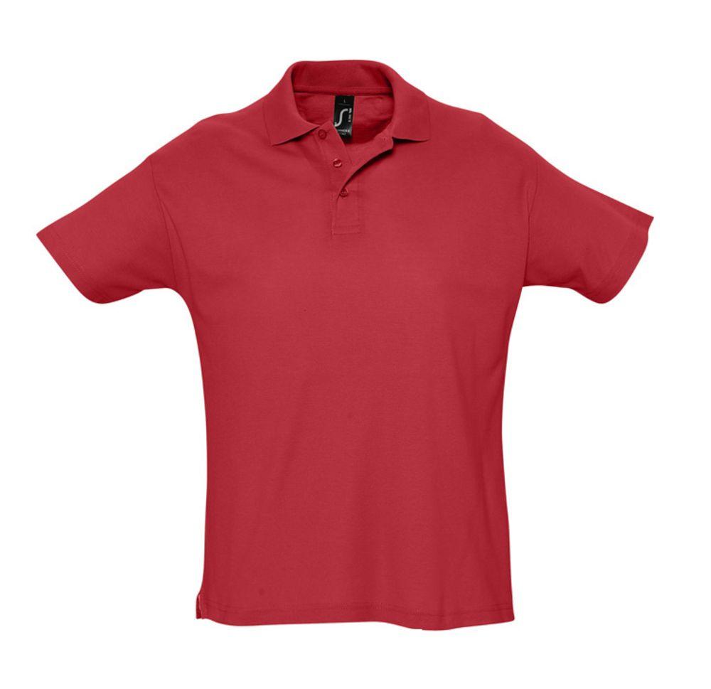 Оптом Рубашка-поло мужская SUMMER, поло для нанесения логотипа - фото 3 - id-p130890
