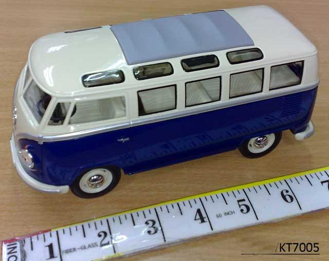 Металлическая модель 1:32 Volkswagen Classical Bus 1962 г. в. КТ7005 - фото 5 - id-p61638512