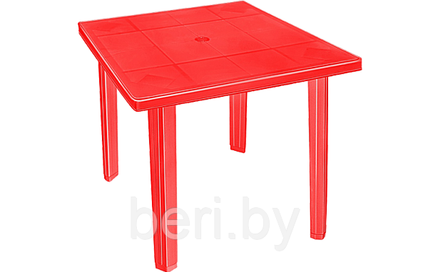 Стол "Верона" пластиковый, квадратный 800х800 см, elf-268 - фото 1 - id-p61663808