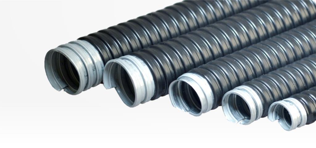 Металлорукав в ПВХ оболочке Р3-СЛП-НГ-18 (50м/уп)