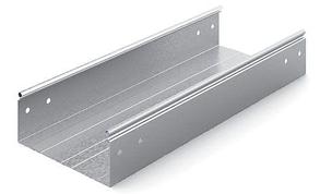 Лоток неперфорированнный 300*50*3000мм