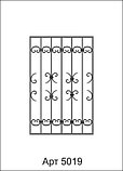 Решетки металлические кованые  арт. 5016-5020 для окон и дверей, фото 5