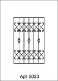 Решетки металлические кованые арт. 5031-5035 на окна и двери изготовление и монтаж, фото 3