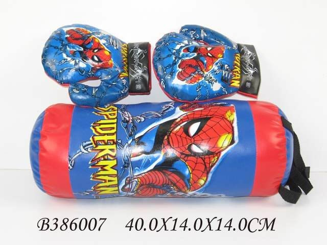 Набор для бокса "Человек-паук" с перчатками 2024 - фото 1 - id-p61682048