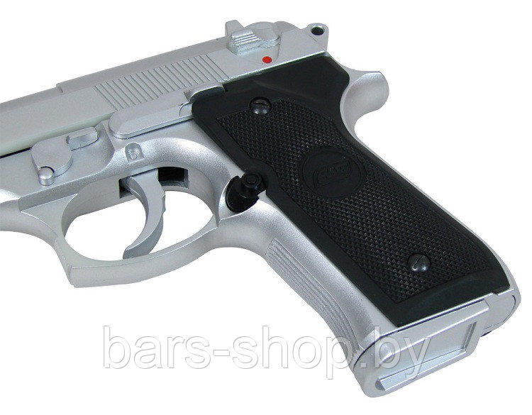 Пистолет ASG M92FS Хром - фото 3 - id-p61682130