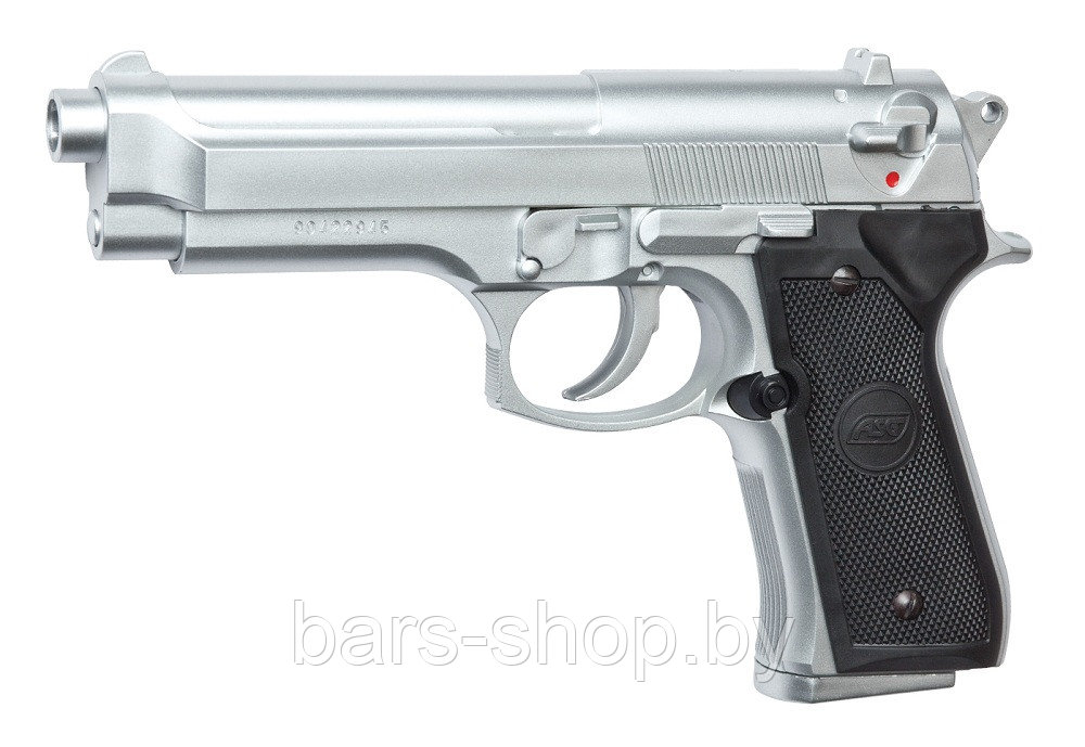Пистолет ASG M92FS Хром - фото 2 - id-p61682130