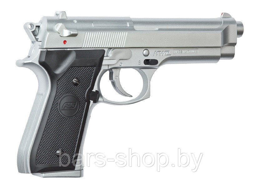 Пистолет ASG M92FS Хром - фото 1 - id-p61682130