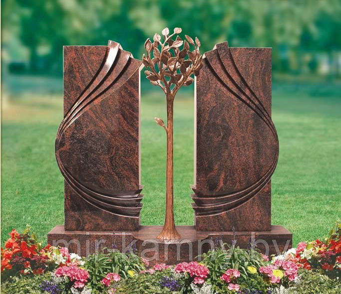 Памятник двойной из гранита АВРОРА