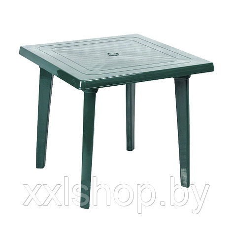Стол пластиковый квадратный 80*80, (зелёный), фото 2