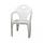 Кресло пластиковое для дачи, стул пластиковый M2609 зеленый, 585х540х800, фото 2