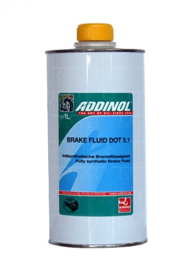 Жидкость тормозная ADDINOL Brake Fluid DOT 5.1, 1.0 л. - фото 1 - id-p61705406