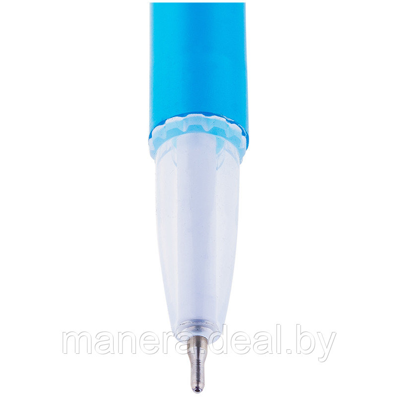 Ручка шариковая "Color Stick" черная, 0,5мм, корпус ассорти - фото 2 - id-p61707869