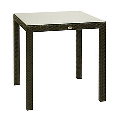 Садовый стол из ротанга Garden4you WICKER 13349, коричневый