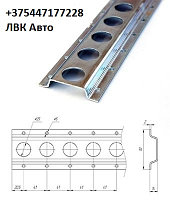 Рейка  Для монтажа к бортам фургона  3 м