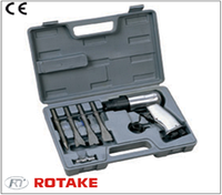 Пневмозубило с комплектом насадок L=150mm (в кейсе) Rotake RT-3501-K RT-3501-K Пневмозубило с комплектом насадок L=150mm (в кейсе) Rotake RT-3501-K