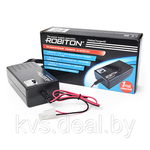 Автоматическое зарядное устройство Robiton HobbyCharger02 для Li-ion /Li-pol сборок из 1-4 аккум - фото 1 - id-p61862737