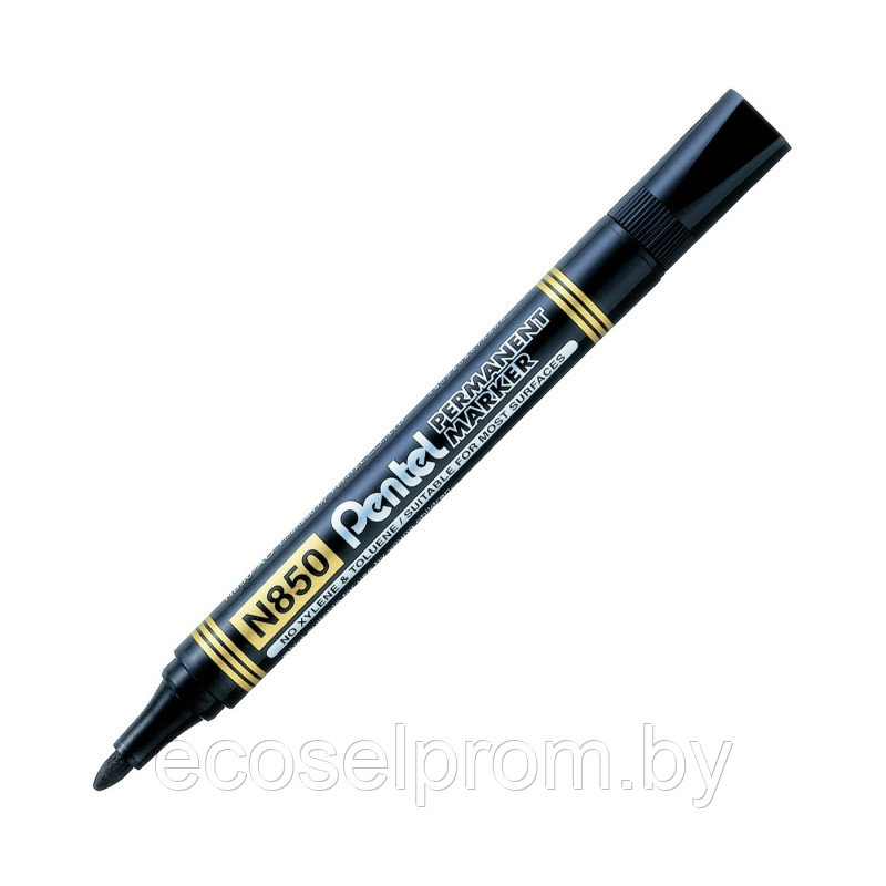 Маркер перманентный Pentel N850/черный